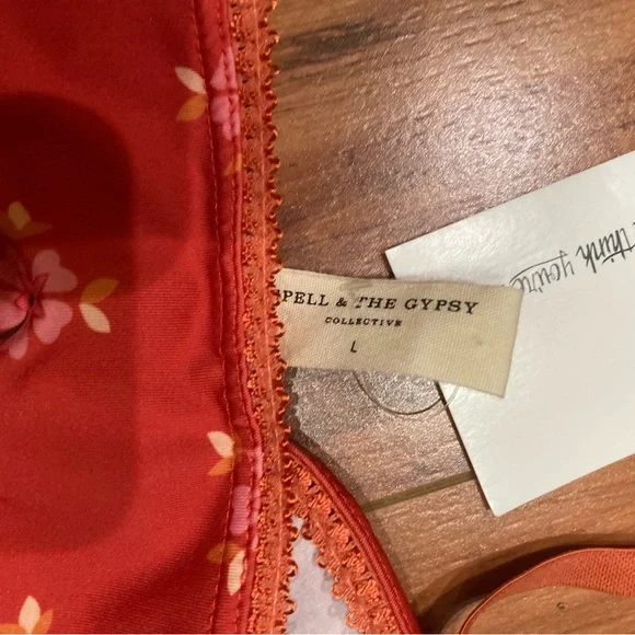 Spell Joni Campfire Bralette & Bloomers Set, Size Large - Picture 12 of 16